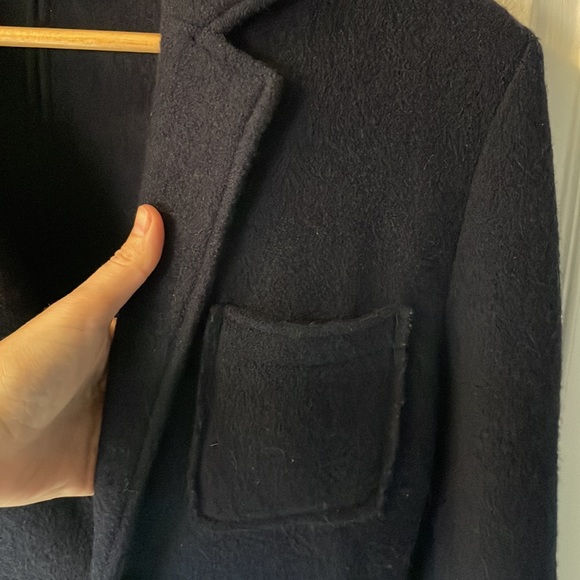 Lachlan Navy 100% Wool Blazer Women’s Small - Picture 3 of 14